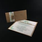 INVITACIÓN BODA COLGANTE CORAZÓN