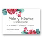 3109006 Tarjeta número de cuenta