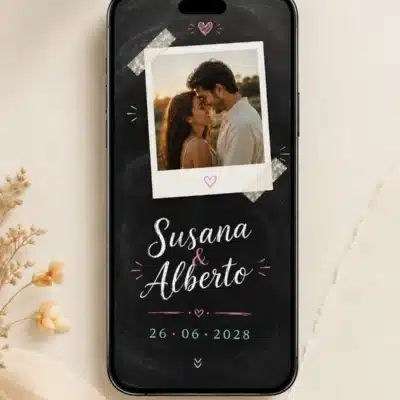 Invitación Digital Interactiva de Boda